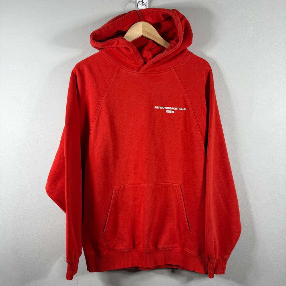 RevMia Drift Team Rev Motorsport Club JDM Graphic Hoodie Red S